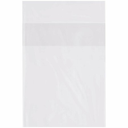 OFFICESPACE 8 x 10 in. 2 Mil Flap Lock Poly Bags OF2820774